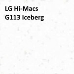 LG Hi-Macs G113 Iceberg